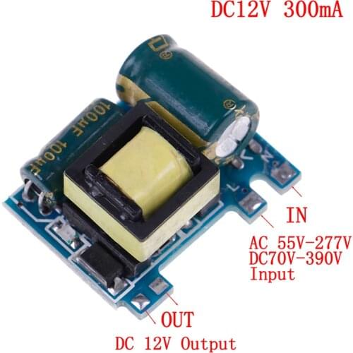 1PCS AC-DC Converter Isolated Switching Power Supply Board 110V 220V 230V To 12V 23.5*16*13.5mm
