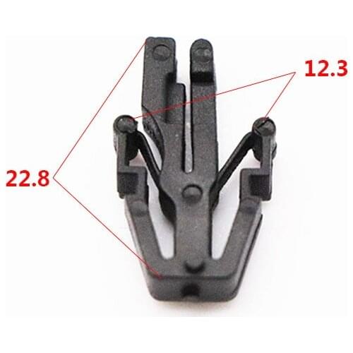 20Pcs Radiator Grille Rivet Retainer Grill Clips Nylon 9046713005 For Toyota Honda Mitsubishi Outlander Lancer Mazda Isuzu