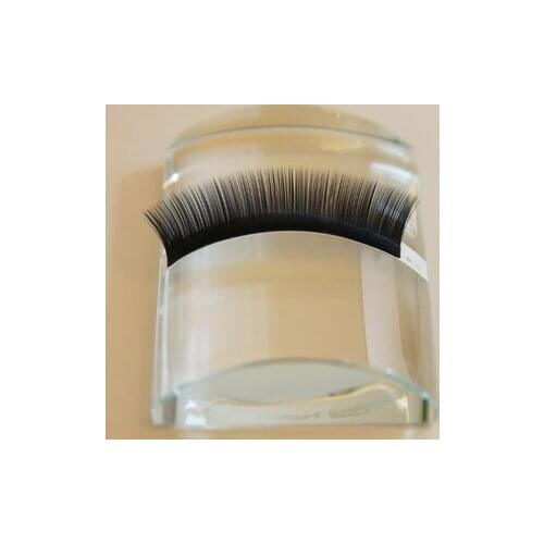 200pcs printing Eyelash Extension tool U-Shape Crystal Glass Adhesive Glue Pallet Crystal Stone for Eyelashes