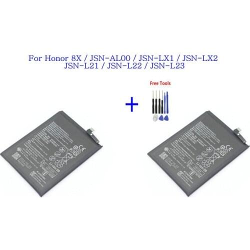 2x 3750mAh HB386590ECW Battery For Huawei Honor 8X / JSN-AL00 / JSN-LX1 / JSN-LX2 / JSN-L21 / JSN-L22 JSN-L23 + Repair Tools kit