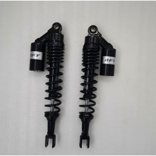 7mm spring 400mm motorcycle NITROGEN SHOCK ABSORBERS fork for Honda NSS 250 ADV 150 Yamaha suzuki kawasaki ATV BLACK