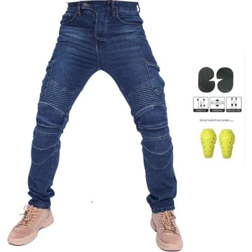 2019 Kominie UGB06 Camouflage Trousers Leisure Motorcycle Mens off-road Outdoor Riding Pants With Protect Equipment Knee Pads