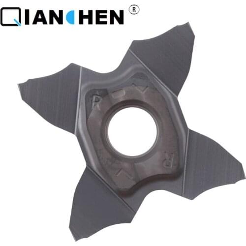 CNC cylindrical cutting blade TCS27-125 100 four-star butterfly insert cemented carbide Ten pieces of a box