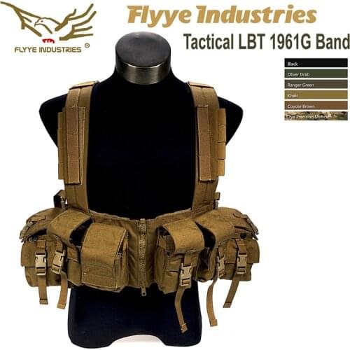 FLYYE Tactical (LBT 1961G) Band 1000D COADURA Military Tactical Vest FY-VT-C014