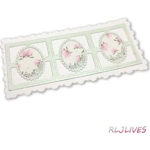 Slimline Metal Cutting Dies DIY Scrapbooking Card Stencil Paper Craft Handmade Album Handbook Decoration