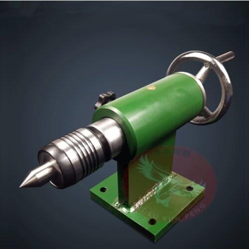 Micro lathe tailstock, bead machine, MT2 woodworking telescopic rotary thimble, movable center, drill chuck