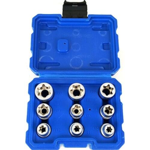 Universal Wrench Set 9 PCS 1/2 Torque Rachet Sets Repair Tool For Vehicle Bicycle Bike Socket Wrench Kit Tool