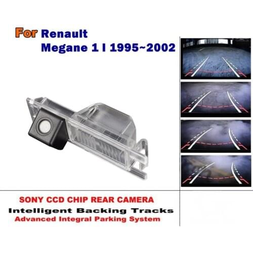 For Renault Megane 1 I 1995~2002 Smart Tracks Chip Camera / HD CCD Intelligent Dynamic Parking Car Rear View Camera