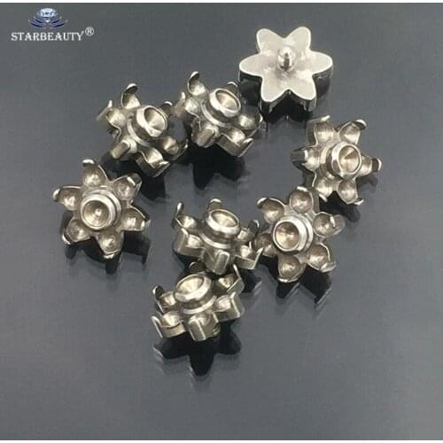 10Pcs G23 Titanium DIY Top Part for Micro Dermal Anchor Material For Skin Diver Implants Jewelled Sexy Body Piercing Hide Rings