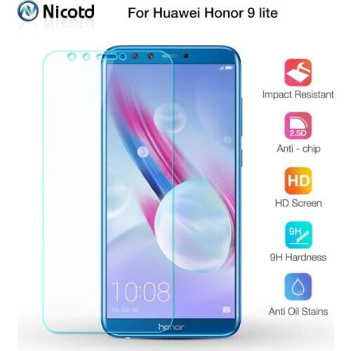 Screen Protective For Huawei Honor 9 Lite Glass Film For Huawei Honor 9 Lite Tempered Glass Screen Protector Film Clear 9H