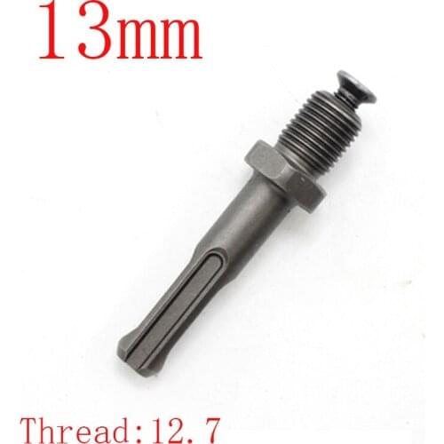 1pcs 10mm 13mm 1/2 3/8 Drill chucks handle connection with round square drill chuck holder parts