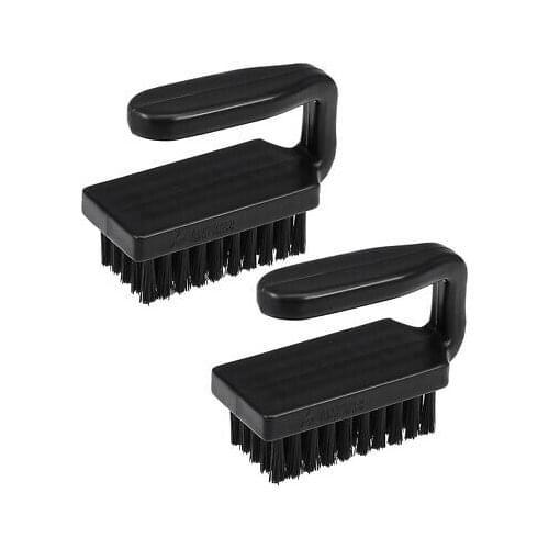 2pcs Plastic Handle ESD Anti Static Conductive Brush U Shape 5 rows 50 Holes