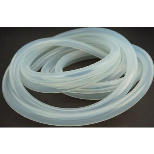 3 Feet Food Grade Silicon Clear Flexible Water Line Tubing for Tank Hose ID 8mm