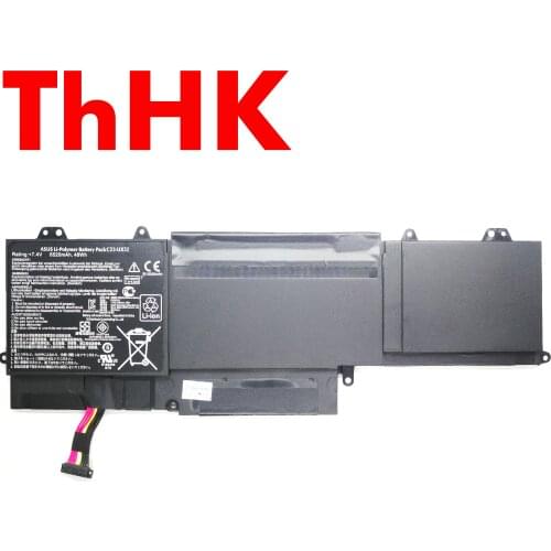 ThHK Genuine Original C23-UX32 Laptop Battery Batteries For ASUS UX32 VivoBook U38N Zenbook Prime UX32A UX32VD Notebook Computer