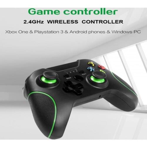 2.4G Wireless Gamepad Joystick For Xbox One Controller Game Controller For PS3/Android For Win PC 7/8/10 Game Console Adapter