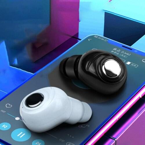 X8mini Wireless Bluetooth 5.0 Mini Waterproof Earbud Monaural Bass Earphone