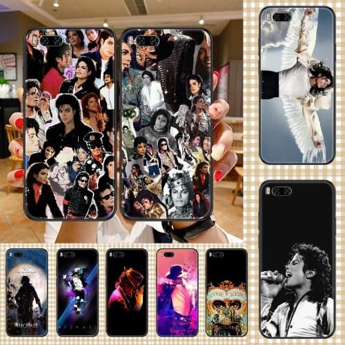 Dancer Michael Jackson Phone case For Xiaomi Mi Max Note 3 A2 A3 8 9 9T 10 Lite Pro Ultra black luxury back pretty shell 3D
