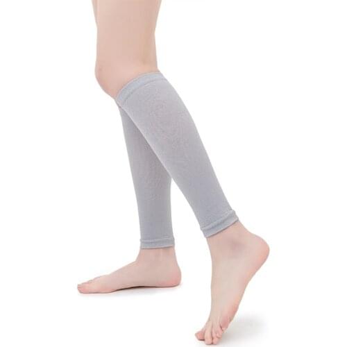 1 Pair Women Men Support Leg Shin Socks Open Toe Knee-High Compression Stockings Varicose Veins Treat Shaping Pressure Stockings