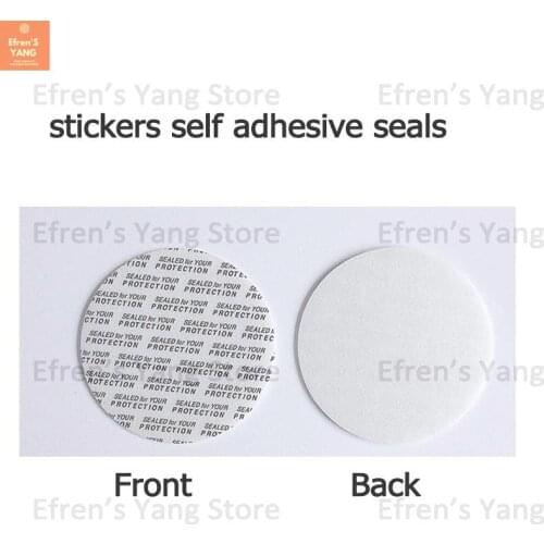 Sealing stickers self adhesive seals to stop leak packaging Bottles accessories Cosmetics bottles of accessories