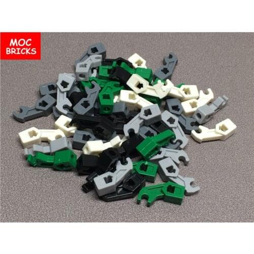 50pcs/lot MOC Bricks Body part Arm Mechanical, Exo-Force / Bionicle, Thick Support fit with 98313 Building Blocks Toys gifts