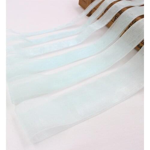 Hs013,(6,10,15,20,25,38mm) 10yard/lot Solid Muslin Ribbons Printed grosgrain Wedding Accessories DIY handmade materials Gift