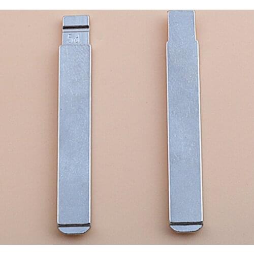 DAKATU Middel slot Uncut Flip KD Remote Key Blade VA2 Without Blade Type #58 For Citroen Triumph For Peugeot 307 207 308 NO. 58