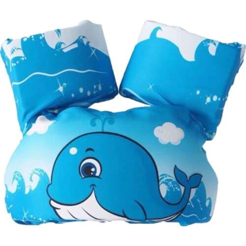 Baby Life Jacket Sleeves Buoyancy Vest Dinosaur Shark Octopus Starfish Whale Cartoon Arm Circle Swimming Equipment For Children