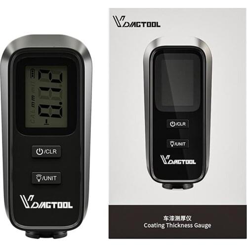 VC100 Car LCD Digital Paint Films Thickness Gauge Meter Measuring