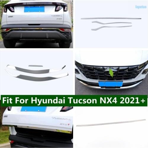 Lapetus For TOYOTA RAV4 RAV 4 2016 2017 2018 ABS Chrome Rear Bumper Protection Corner Decoration Strip Cover Trim 2 Pcs