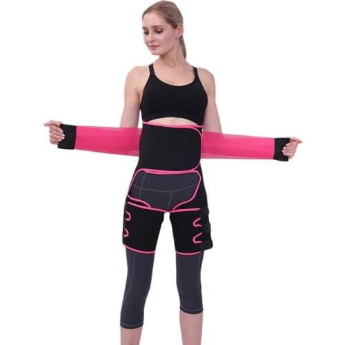 High Waist Body Shape Corsets Waist Trainer Shapewear Bodysuit 3 in 1 Leg Shaper Hip Push up Butt Lift Waist Slim Control Belts