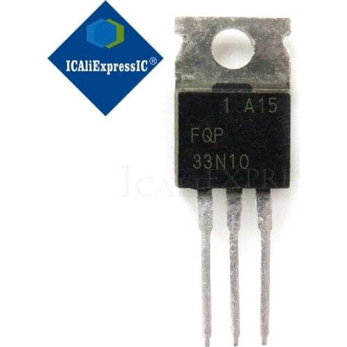 10PCS FQP33N10 33N10 TO220 TO-220 new original In Stock
