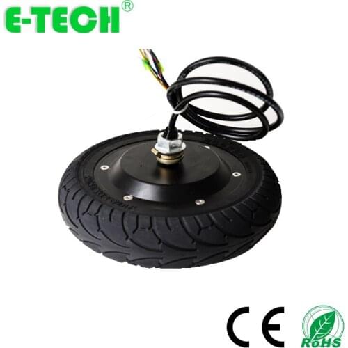 8 inch gearless with hall sensor low noise long life brushless scooter hub motor wheel 800W