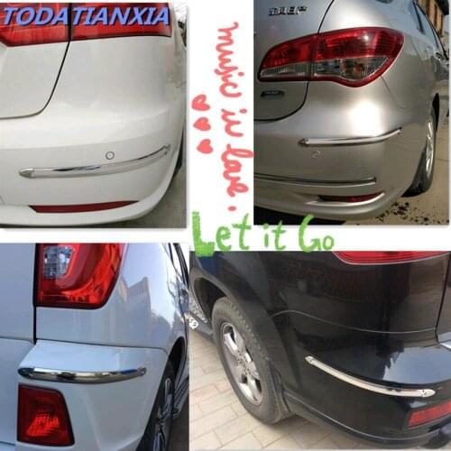 Car edge Bumper strip bumper Styling for mercedes cla opel meriva renault clio volvo v60 bmw e61 x3 e83 polo 6r mercedes w203