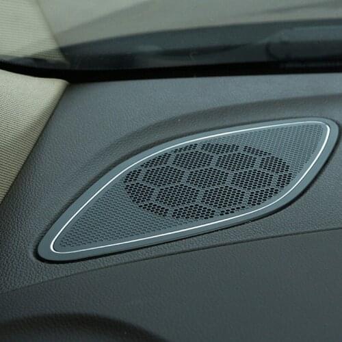 Aluminum alloy Carstyling For Buick Verano Car Dashboard Speaker Cover Trim Accessories