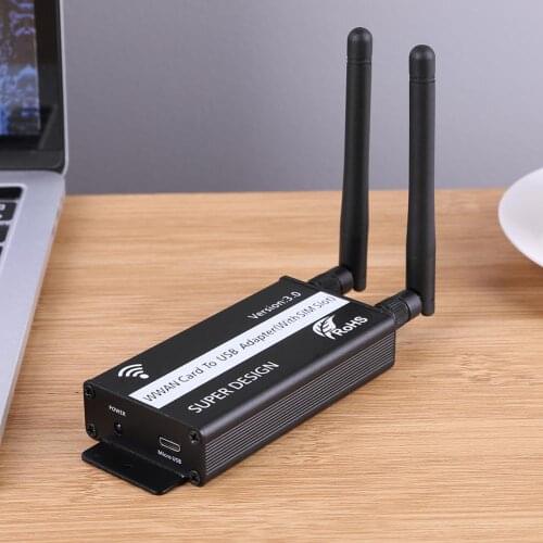 PCI-E PCI Express Wireless Card To USB Adapter Card VODOOL PCI-E Mini With SIM Card Slot Wireless Adapter For WWAN/LTE Module