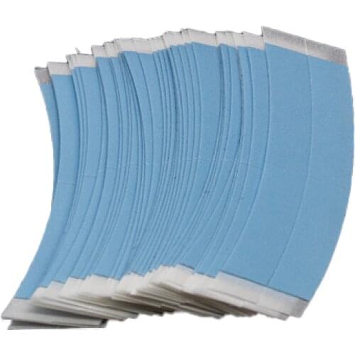 36pcs/pack Double Sided Hair Adhesive Tape Adhesive Blue Hair Clip For Lace Wig Extension Tools Lace Front Tape
