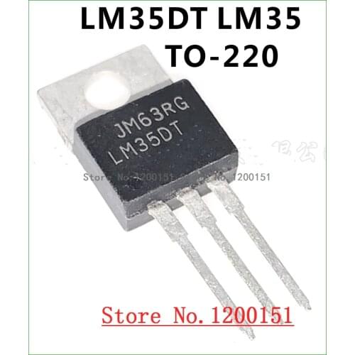 2pcs/lot LM35DT LM35 TO-220