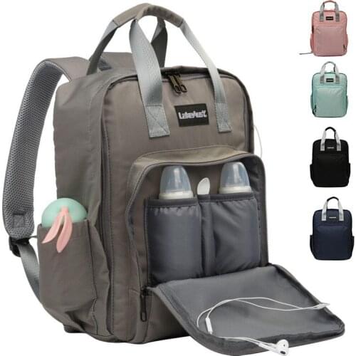 Fashion shoulder bag Mummy bag Multi-function mother bag diaper backpack