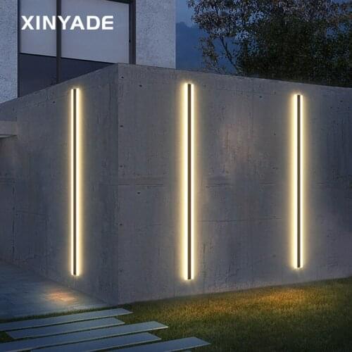 2021 wall lamp Outdoor modern 110V waterproof Door light staircase garden aluminum indoor bedroom living room decorative llights