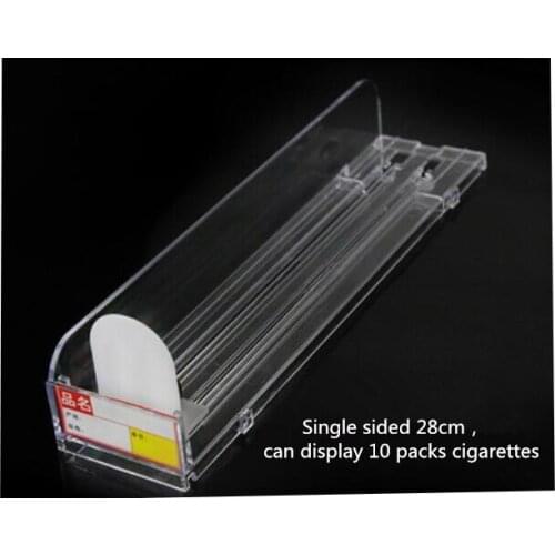 Free shipping Automatic cigarette pusher supermarket cigarette stand thruster convenience store Tobacco display rack 30pcs/lot