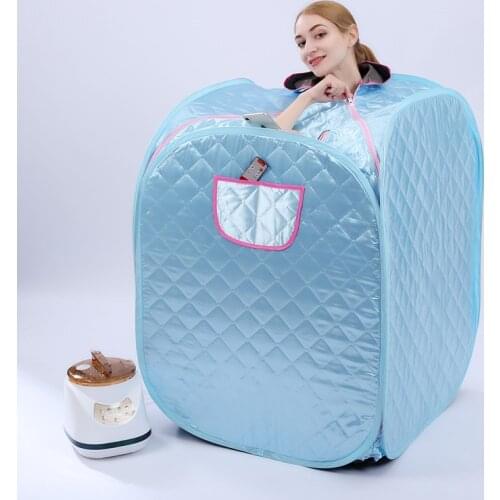 Portable Sauna 2.0L 1500W Steam Generator Folding Intelligent Remote Control Personal SPA Sauna Steam Tent