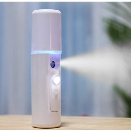 Portable Handheld USB Nanomist Facial Humidifier Steamer Hydrating Beauty Device