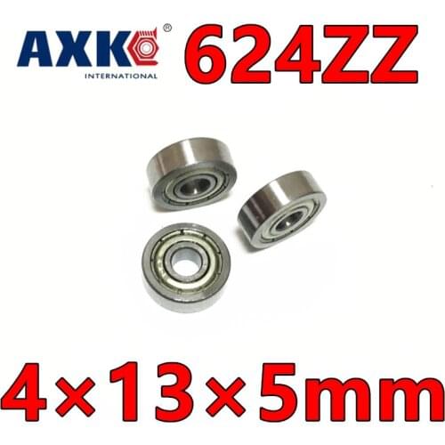 Cheapest! Limited Steel 2021 Hot 100pcs 624zz 4x13x5mm Deep Groove Ball Bearing Skateboard Bearings Cycling Rolamentos Cn0170
