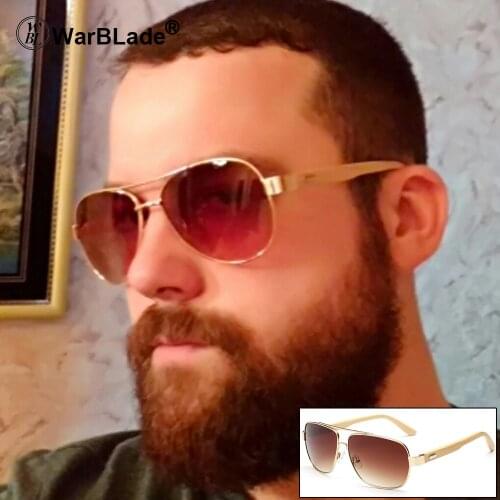 WarBLade New Bamboo Sunglasses Men Wooden Sun glasses Women Brand Designer Mirror Original Wood Glasses Oculos de sol masculino