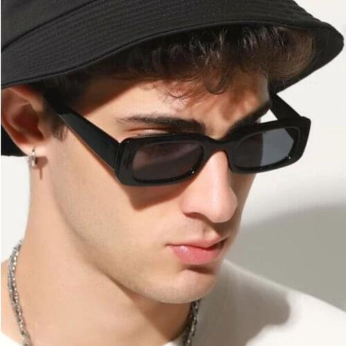 Recommend Small Rectangle Sunglasses Women Vintage Brand Designer Square Sun Glasses Decoration Shades Female UV400 Protection