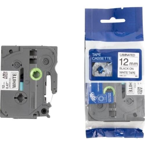 Compatible TZe-231 Black On White Label 12mm*8m Label Tape