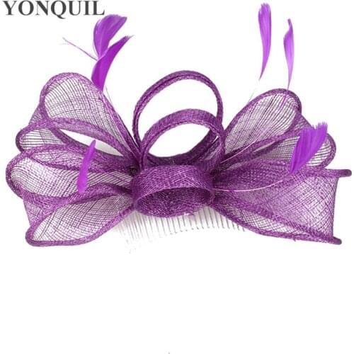 Sinamay Fascinator Hats Good Bridal Wedding Hats Cocktail Hats Occasion Headwear Millinery Hairstyles Hat Bride Headdress