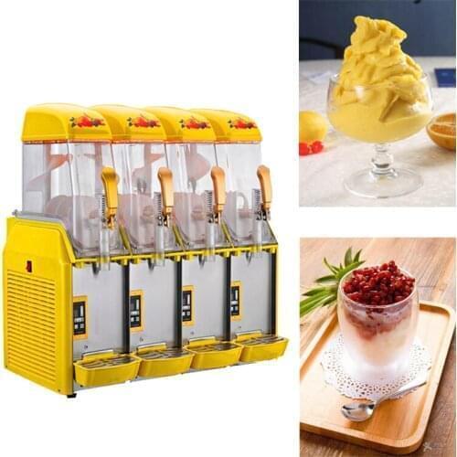 High Quality Snow Melting Machine Cold Drink Machine Large Capacity Snow Mud Machine Slush Machine For Sale