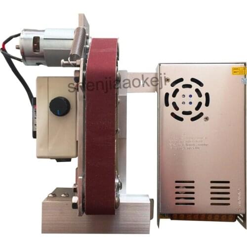 1pc 110/220V Mini multifunctional sandpaper Sand belt grinder sharpener polisher sanding electric woodworking equipment