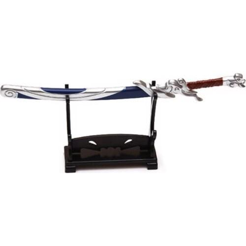 10pcs Two Tiers Holder Display Stand PVC Bracket Rack for Cartoon and Comics Show Sword Wand Collection